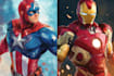 create scifi, fantasy, superhero character design