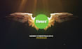 create  christmas eve logo animatio