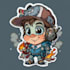 design custom cartoon sticker art