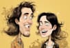 draw artistic cartoon caricatures