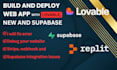 build your mvp using vibe coding, replit, lovable and base44