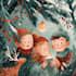 create a beautiful illustrated christmas card
