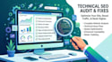 do technical SEO audit and fix google ranking issues