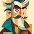 create stunning vexel vector art portrait