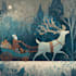 draw beautiful illustrated christmas card