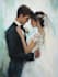 draw faceless couple illustration couples portrait