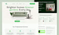 design figma landing page, saas website UI UX design