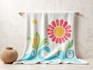 create awesome bedsheet cushion pillow beach towel design