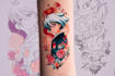 make anime tattoo design