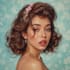 drew sultry retro pin up muse