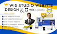 wix studio website design redesign wix studio design wix business website