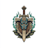 draw medieval, fantasy, rpg gaming logo