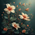 draw flowers illustrations in watercooler style
