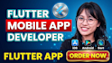 do flutter mobile app development andriod app development flutter developer