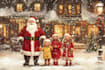 create festive holiday design illustration