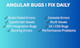 fix angular bugs ui issues 24 hours