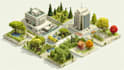 do isometric event map illustrations