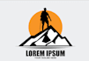 design wonderful adventurous climb logo