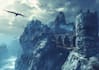 draw a natural landscape and background illustration