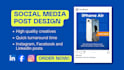 create social media posts for your brand