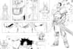 draw a manga or comics page