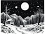 create awesome linocut illustration art