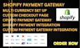 integrate payment gateway shopify payment paypal stripe integration stripe