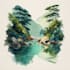 create hand painted watercolour children book illustrations