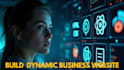website development as full stack web developer, front end, backend developer