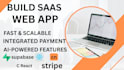 build saas web app with lovable bolt v0 supabase stripe and shadcn UI