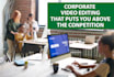 professional corporate  video edit