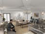 do functional interior spaces with 3d rendering