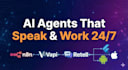 create advanced ai agents using n8n, retell, vapi, and make