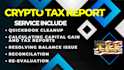 do crypto accounting, tax reporting and form 8949 reconciliation