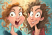 draw artistic cartoon caricatures