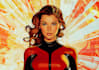 design superhero with glowing powers and effects