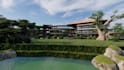 do exterior 3d rendering for commercial, office or workspace
