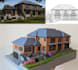 do 3d modeling and printing house, architecture, residence