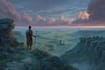 do fantasy concept landscape illustration