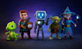 create low poly 3d characters for games