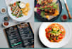 design professional restaurant and food menu