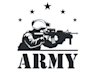 design modern army logo