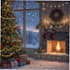 create festive holiday christmas design illustration