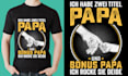 make custom german tshirt designs for merch, pod and print