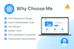 build a responsive react landing page