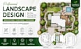 architect landscape site plan, planting plan, material list garden designer