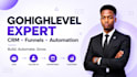 build gohighlevel CRM automation funnel for real estate roofing plumbing