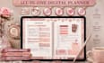 design responsive hyperlinked planner, etsy digital planner,digital planner