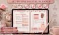 design responsive hyperlinked planner,etsy digital planner,digital plannner