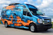 draw clean and professional car wrap, vehicle wrap design